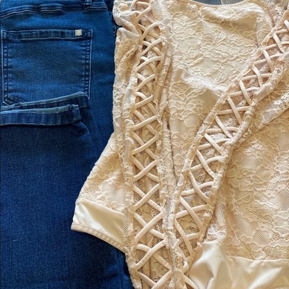 Bundle for jeans and body suit